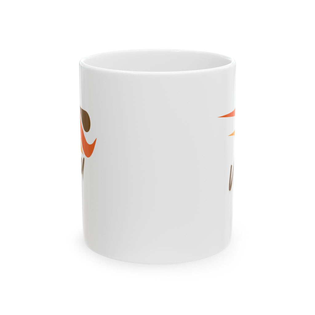 Autumn Fox Ceramic Mug — Cute Fall Animal Coffee Cup (11oz, 15oz)