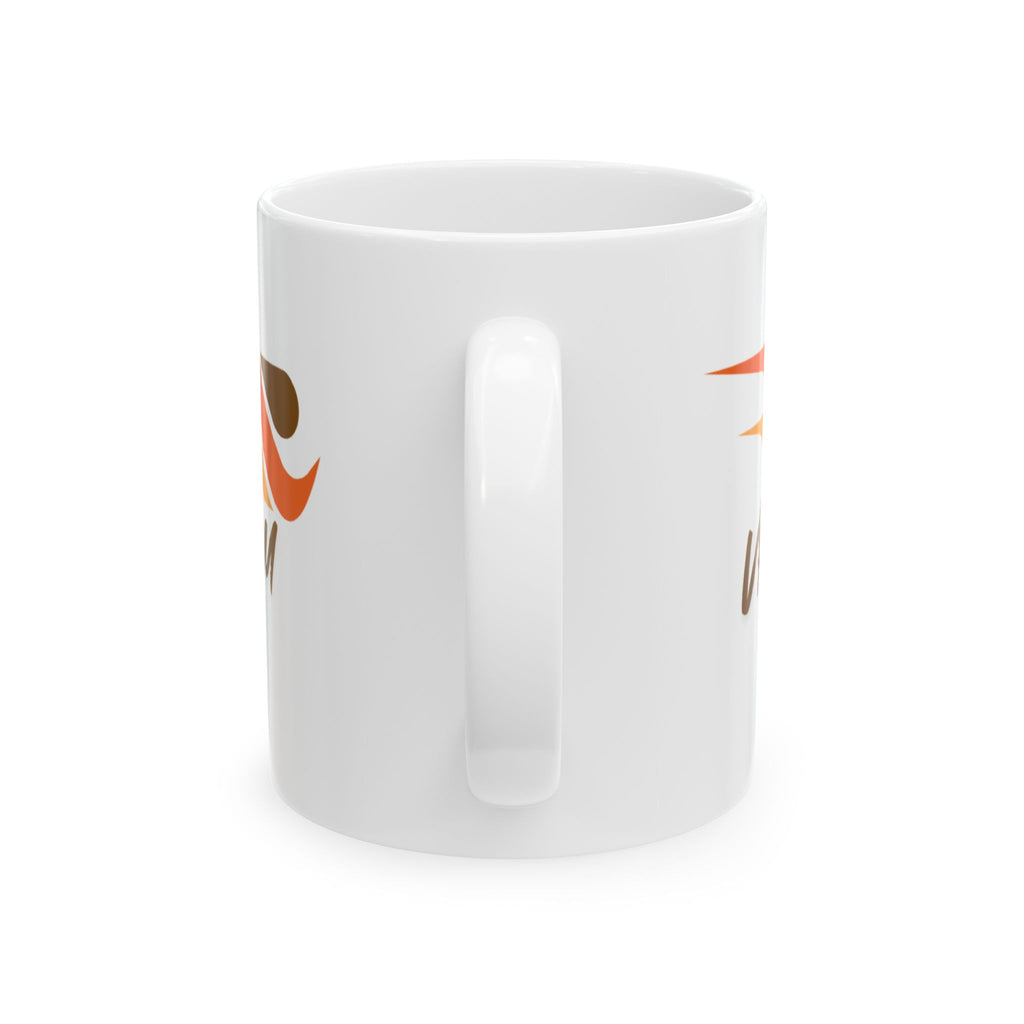 Autumn Fox Ceramic Mug — Cute Fall Animal Coffee Cup (11oz, 15oz)